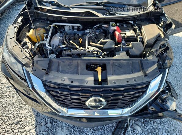 5N1AT3BA3MC808586 2021 NISSAN ROGUE Black Շարժիչի բաժամունքի տեսք