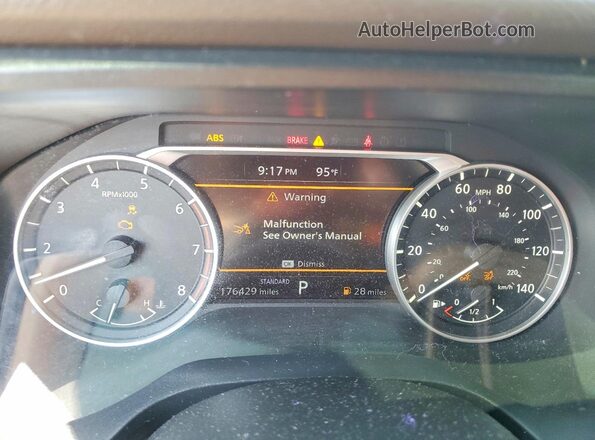 5N1AT3BA7MC681888 2021 NISSAN ROGUE Silver Vista del cuadro de instrumentos