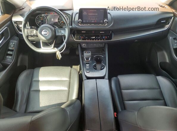 5N1AT3BA7MC681888 2021 NISSAN ROGUE Silver Vista del salpicadero