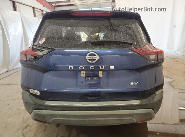 5N1AT3BA9MC725051 2021 NISSAN ROGUE Blue 