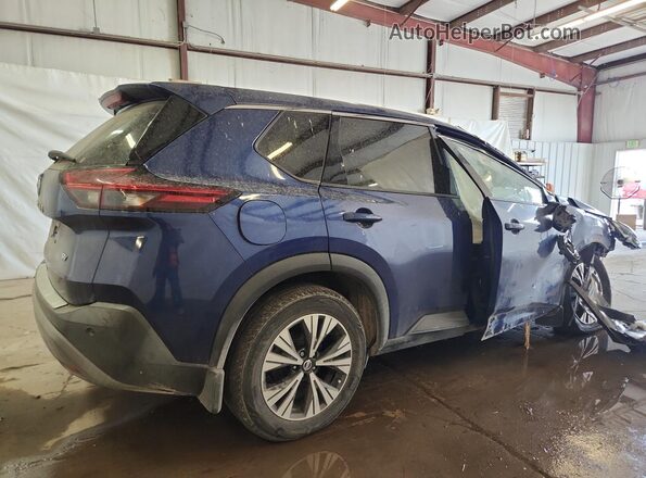5N1AT3BA9MC725051 2021 NISSAN ROGUE Blue 