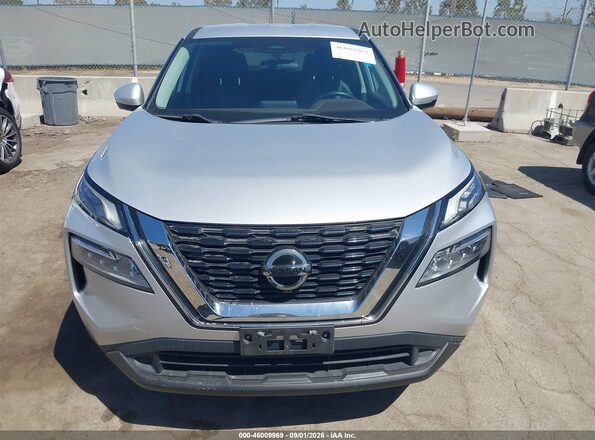 5N1AT3BA9MC729567 2021 NISSAN ROGUE Silver Front view