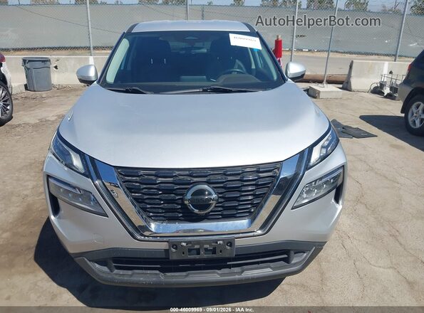 5N1AT3BA9MC729567 2021 NISSAN ROGUE Silver Instrument cluster view