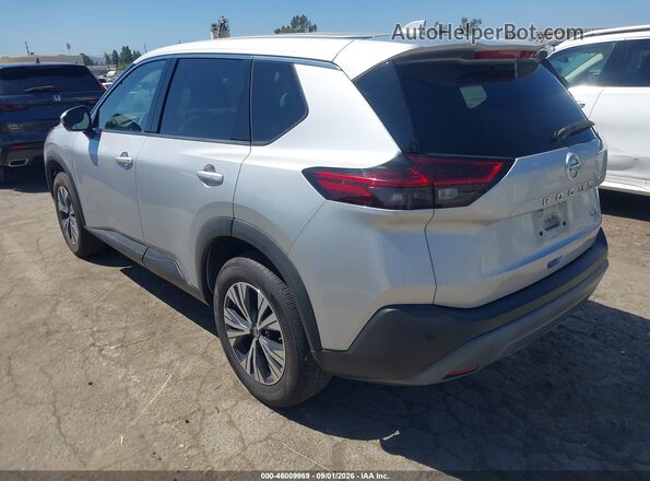 5N1AT3BA9MC729567 2021 NISSAN ROGUE Silver Rear left