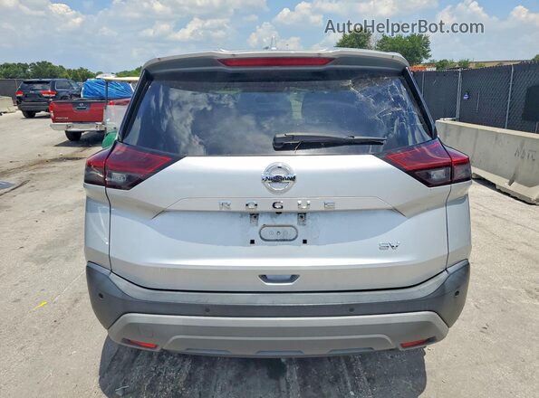 5N1AT3BA9MC733408 2021 NISSAN ROGUE Silver Vista trasera