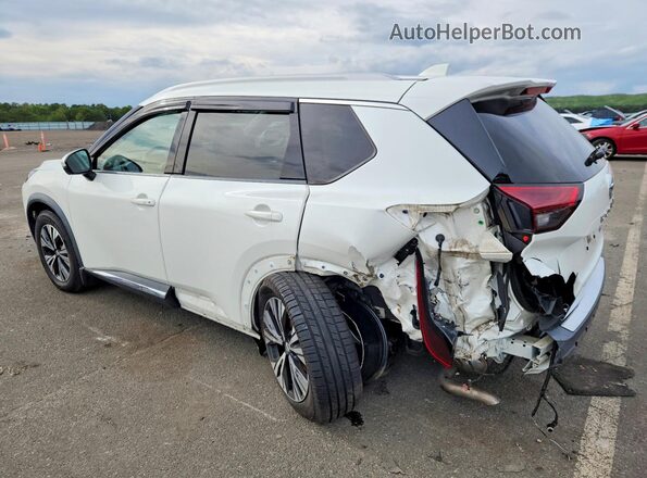 5N1AT3BB0MC723116 2021 NISSAN ROGUE White უკანა მარცხენა