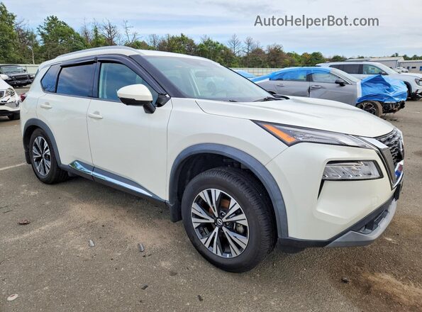 5N1AT3BB0MC723116 2021 NISSAN ROGUE White წინა მარჯვენა