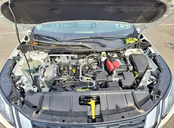 5N1AT3BB0MC723116 2021 NISSAN ROGUE White ძრავის განყოფილების ხედი