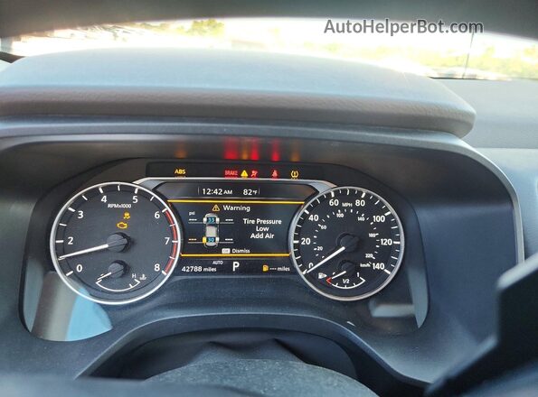 5N1AT3BB3MC821248 2021 NISSAN ROGUE Silver Instrument cluster view
