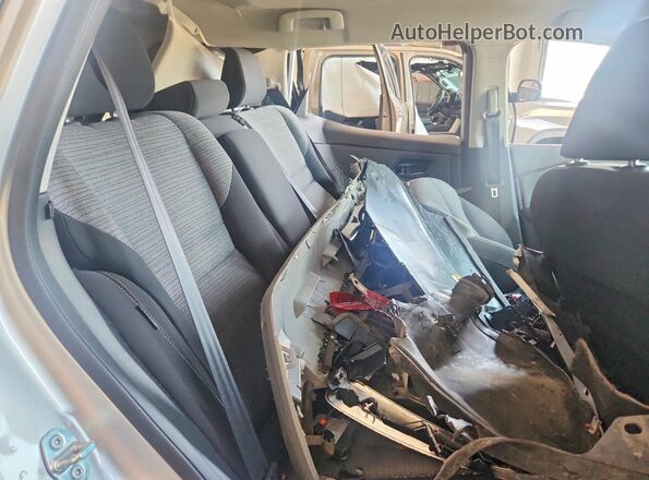 5N1AT3BB3MC821248 2021 NISSAN ROGUE Silver Rear interior view