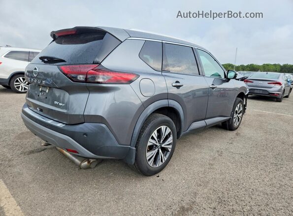 5N1AT3BB4MC798403 2021 NISSAN ROGUE Charcoal Հետևի աջ