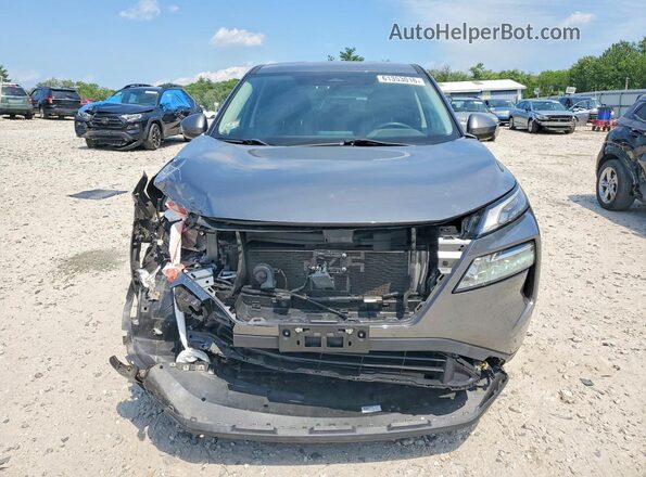 5N1AT3BB8MC696649 2021 NISSAN ROGUE Gray Вид спереду