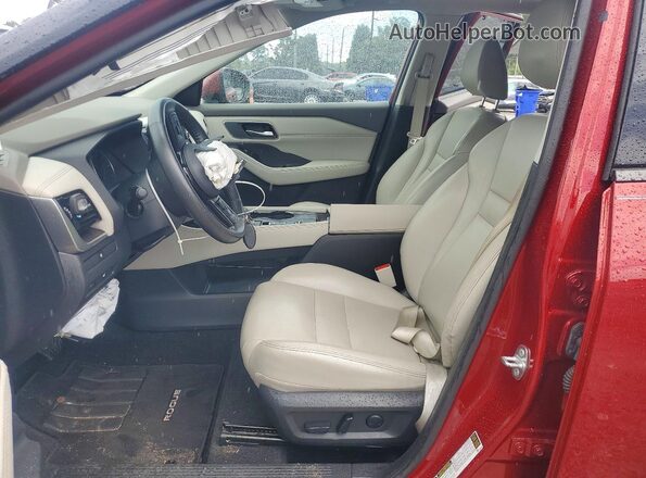 5N1AT3CA5MC801119 2021 NISSAN ROGUE Red Սալոնի դիմացի տեսք