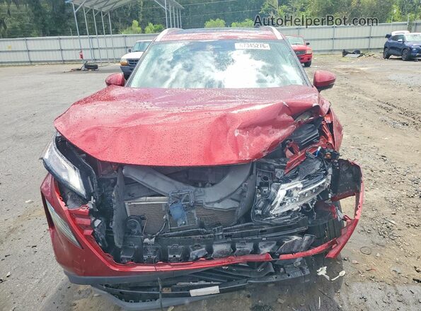 5N1AT3CA5MC801119 2021 NISSAN ROGUE Red Դիմացի տեսք