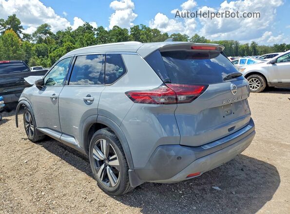 5N1AT3CA9MC759232 2021 NISSAN ROGUE Gray Rear left
