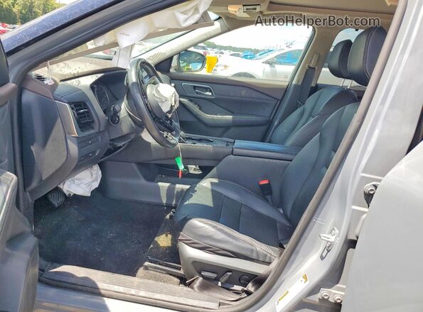 5N1AT3CA9MC759232 2021 NISSAN ROGUE Gray Front interior view