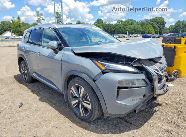 5N1AT3CA9MC759232 2021 NISSAN ROGUE Gray Front right