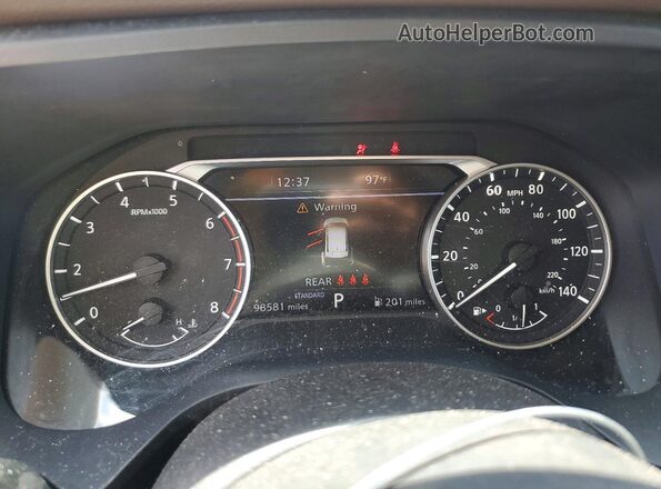 5N1AT3CA9MC759232 2021 NISSAN ROGUE Gray Instrument cluster view