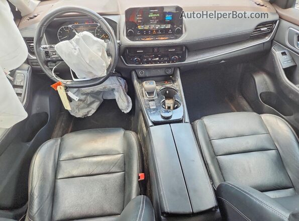 5N1AT3CB0MC706508 2021 NISSAN ROGUE Gray წინა პანელის ხედი