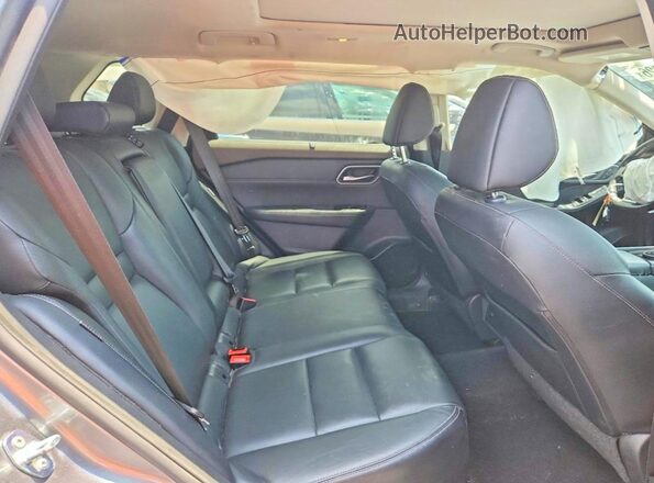 5N1AT3CB0MC706508 2021 NISSAN ROGUE Gray უკანა სალონის ხედი