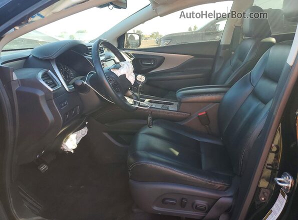 5N1AZ2BJ7PC110284 2023 NISSAN MURANO Black Front interior view