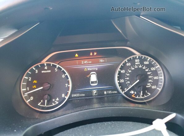 5N1AZ2BJ7PC110284 2023 NISSAN MURANO Black Instrument cluster view
