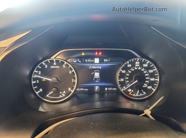 5N1AZ2CS0NC114939 2022 NISSAN MURANO Gray Vista del cuadro de instrumentos