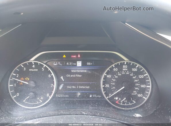 5N1AZ2CS7MC119537 2021 NISSAN MURANO Бордовый Вид задних сидений