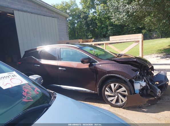 5N1AZ2CS7MC119537 2021 NISSAN MURANO Бордовый Вид задней части салона
