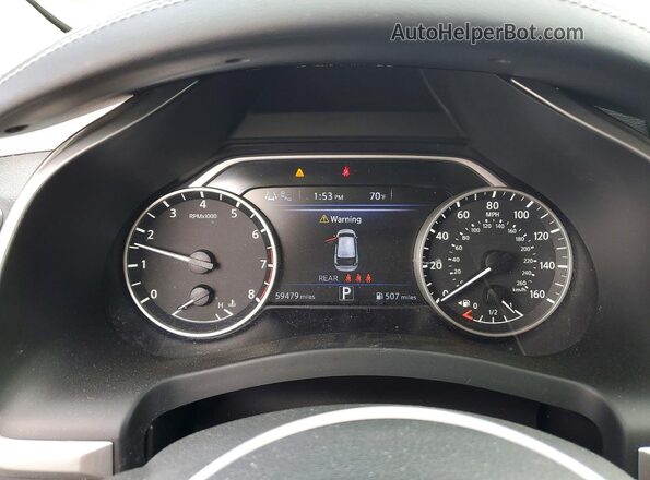 5N1AZ2CS9PC116269 2023 NISSAN MURANO White Вид щитка приладів