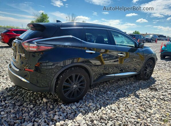 5N1AZ2DS4LN159284 2020 NISSAN MURANO Black Задня права чверть