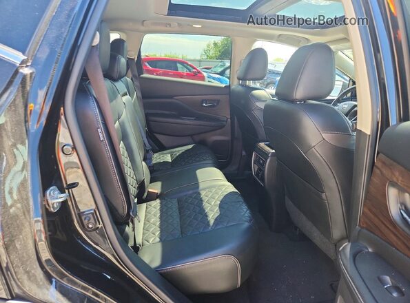 5N1AZ2DS4LN159284 2020 NISSAN MURANO Black Вид задніх сидінь