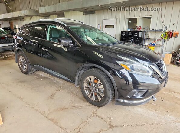 5N1AZ2MH1JN106883 2018 NISSAN MURANO Black Առջևի աջ