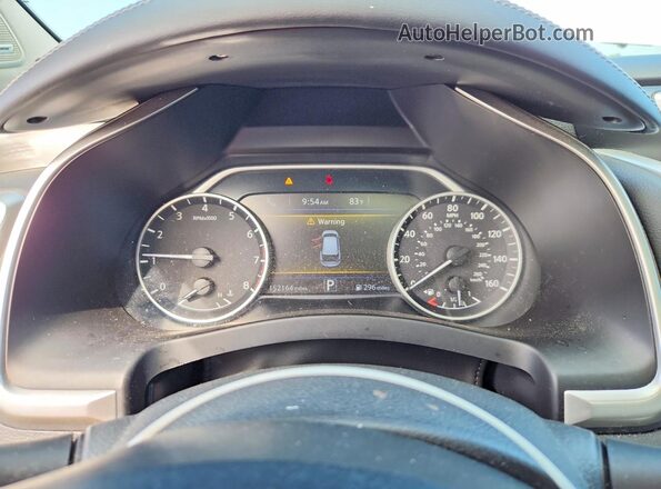 5N1AZ2MH1JN128656 2018 NISSAN MURANO White ხელსაწყოთა პანელის ხედი