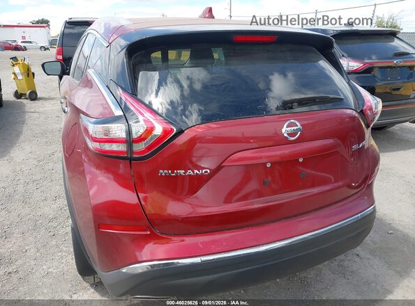 5N1AZ2MH3HN139846 2017 NISSAN MURANO Бордовый 
