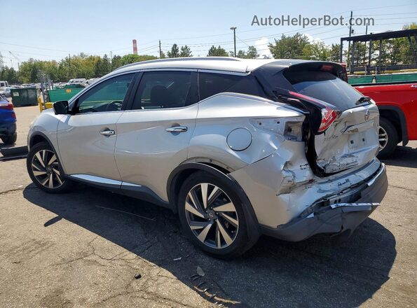 5N1AZ2MH4GN110564 2016 NISSAN MURANO Silver Задня ліва чверть