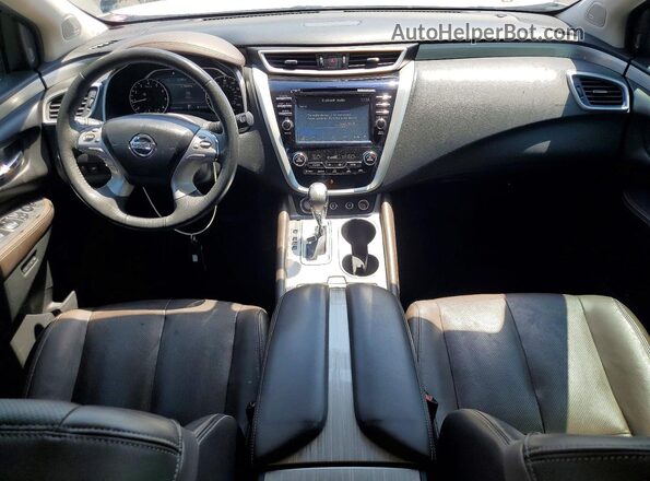 5N1AZ2MH4GN110564 2016 NISSAN MURANO Silver Вид панелі приладів