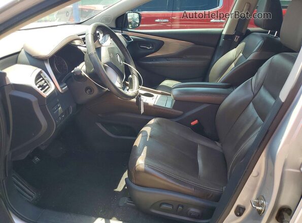5N1AZ2MH4GN110564 2016 NISSAN MURANO Silver Вид салону спереду