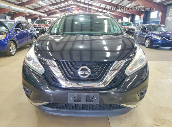 5N1AZ2MH6HN130624 2017 NISSAN MURANO Black Դիմացի տեսք