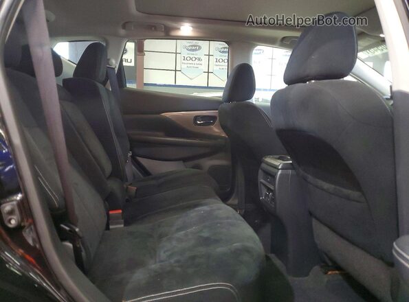 5N1AZ2MH6HN130624 2017 NISSAN MURANO Black Սալոնի հետևի տեսք