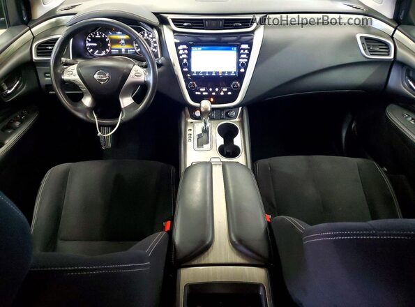 5N1AZ2MH6HN130624 2017 NISSAN MURANO Black Առջևի վահանակի տեսք