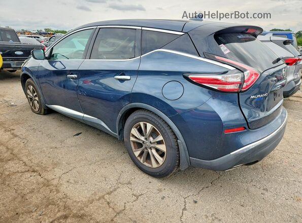 5N1AZ2MH6HN201580 2017 NISSAN MURANO Blue Rear left