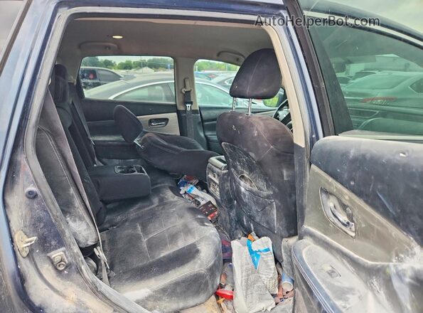 5N1AZ2MH6HN201580 2017 NISSAN MURANO Blue Rear seats view