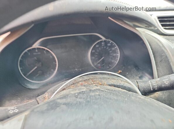 5N1AZ2MH6HN201580 2017 NISSAN MURANO Blue Instrument cluster view