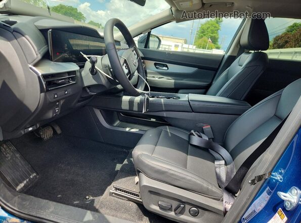 5N1AZ3CS9TC109385 2026 NISSAN MURANO Синий Вид салона спереди