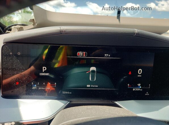 5N1AZ3CS9TC109385 2026 NISSAN MURANO Синий Вид щитка приборов