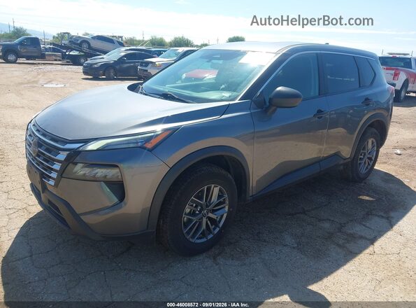 5N1BT3AA3RC720246 2024 NISSAN ROGUE Серый Передняя левая четверть
