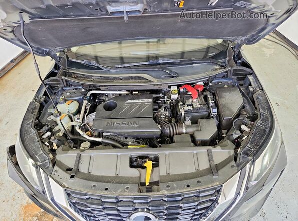 5N1BT3AA4PC900008 2023 NISSAN ROGUE Black Vista del compartimento del motor