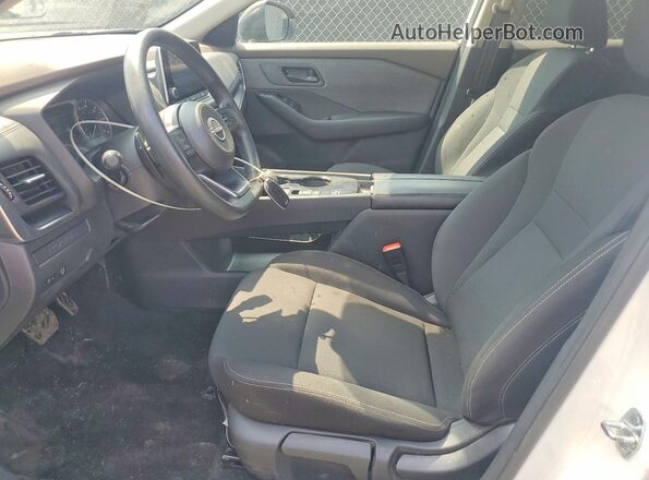 5N1BT3AA8PC821716 2023 NISSAN ROGUE White Вид салону спереду