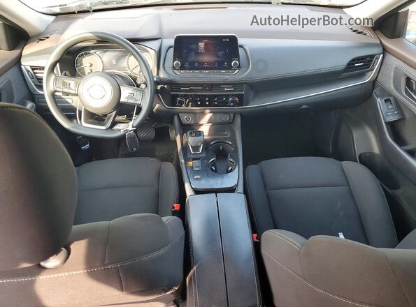 5N1BT3AA9PC874554 2023 NISSAN ROGUE Белый Вид панели приборов